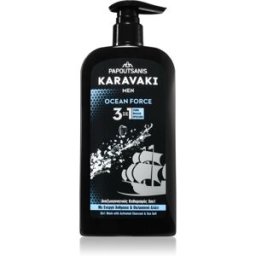 PAPOUTSANIS Karavaki Ocean Force gel nettoyant 3 en 1 550 ml