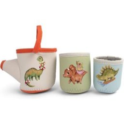 FILIBABBA Neoprene Bath Toys Dino Activity Cups jouet de bain 6m+ 3 pcs