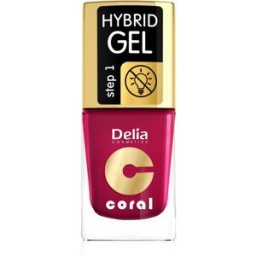 Delia Cosmetics Coral Nail Enamel Hybrid Gel vernis à ongles gel teinte 06 11 ml