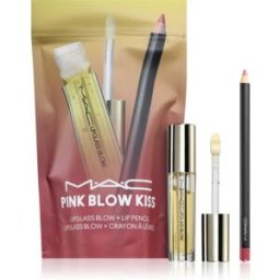 MAC Cosmetics Kits Pink Blow Kiss Lip Combo Coffret cadeau lèvres