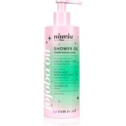so!flow Shower Oil Fresh Mint With Aloe Vera Huile de douche rafraîchissante 300 ml
