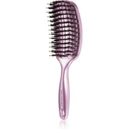BrushArt Hair Vent blowdry hairbrush with boar bristles brosse à cheveux aux fibres de nylon et poils de sanglier Medium 1 pcs
