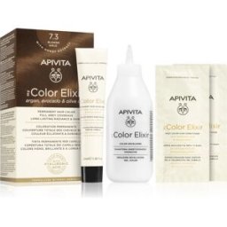 Apivita My Color Elixir coloration cheveux sans ammoniaque teinte 7.3 Blonde Gold 1 pcs