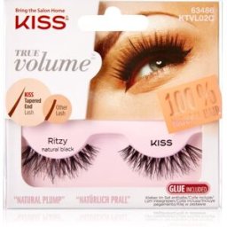 Kiss True Volume Ritzy faux-cils Natural Black 1 paire