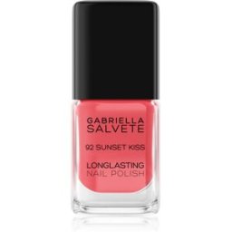 Gabriella Salvete Longlasting Enamel vernis à ongles longue tenue brillance intense teinte 92 Sunset Kiss 11 ml