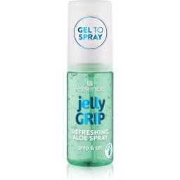 essence jelly GRIP base de maquillage et spray fixateur 2 en 1 à effet rafraîchissant 50 ml