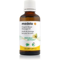 Medela Organic Breast Massage Oil huile de massage pour les seins 50 ml