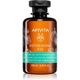 Apivita Refreshing Fig Shower Gel gel douche rafraîchissant aux huiles essentielles 250 ml