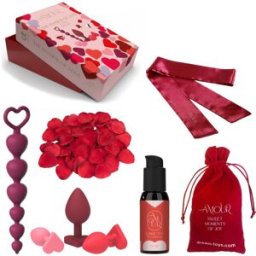 Dream Toys Amour The Passion Of Love Alluring Anal Kit ensemble d’accessoires érotiques 8 pcs