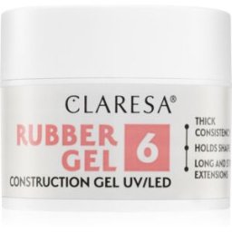 Claresa Rubber Gel Construction Gel UV/LED vernis à ongles gel pour des ongles longs teinte 06 12 g