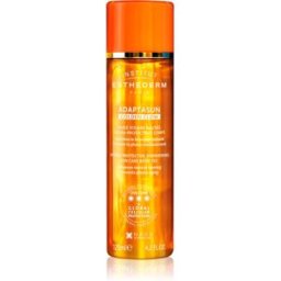 Institut Esthederm Adaptasun Golden Glow huile pailletée haute protection solaire 125 ml