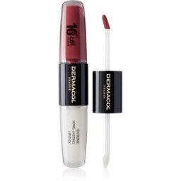 Dermacol 16H Lip Colour brillant et rouge à lèvres longue tenue teinte 35 Sugar Plum 2x4 ml