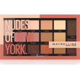 MAYBELLINE NEW YORK Nudes Of New York palette de fards à paupières 18 g