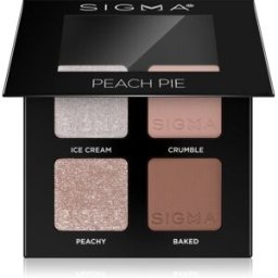 Sigma Beauty Quad palette de fards à paupières teinte Peach Pie 4 g