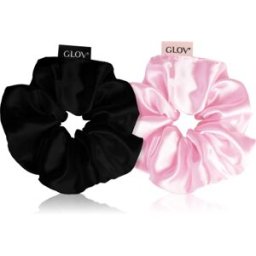 GLOV Scrunchies S élastiques à cheveux Pink/Black 2 pcs
