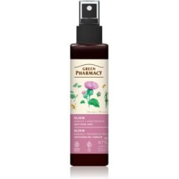 Green Pharmacy Burdock & Wheat proteins Elixir soin capillaire sans rinçage anti-chute 150 ml