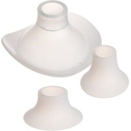 Canpol babies Replacement Silicone Parts for Breast Pumps Flanges & Inserts Set (24/21/19mm) entonnoir et inserts en silicone de remplacement pour tire-lait Hands-Free 3 pcs