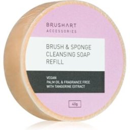 BrushArt Accessories Brush & Sponge cleansing soap savon nettoyant pour pinceaux de maquillage Refill 40 g