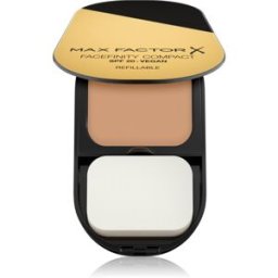 Max Factor Facefinity Refillable fond de teint compact matifiant SPF 20 teinte 001 Porcelain 10 g