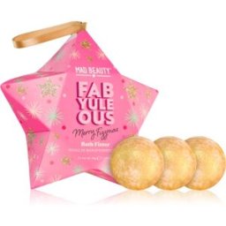 Mad Beauty FabYuleOus boule de bain effervescente 3x50 g