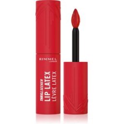 Rimmel Thrill Seeker Lip Latex rouge à lèvres liquide teinte 400 Rimmel Red 6 ml