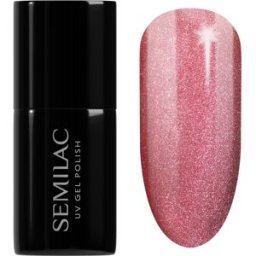 Semilac UV Hybrid Gloss GALA vernis à ongles gel lampe UV/LED teinte 662 Rosé Gloss 7 ml