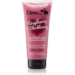 I Love Raspberry & Blackberry Gel douche effet exfoliant 200 ml
