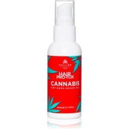Kallos Hair Pro-Tox Cannabis sérum à l'huile pour les pointes sèches 50 ml