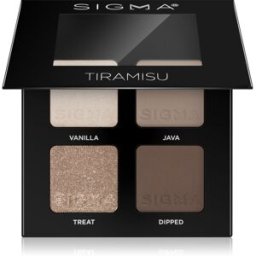 Sigma Beauty Quad palette de fards à paupières teinte Tiramisu 4 g