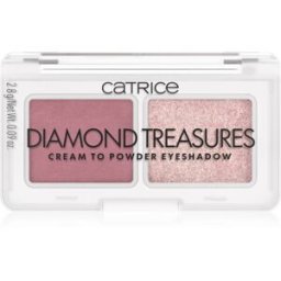 Catrice Diamond Treasures duo de fards à paupières teinte 020 Fairy Dust 2.8 g