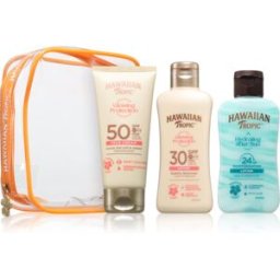 Hawaiian Tropic Glowing Protection Trio kit voyage solaire