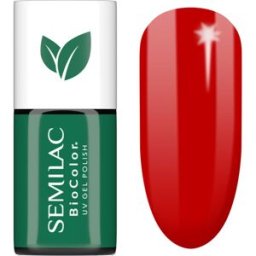 Semilac UV Hybrid BioColor vernis à ongles gel lampe UV/LED teinte 719 Red Cranberries 7 ml