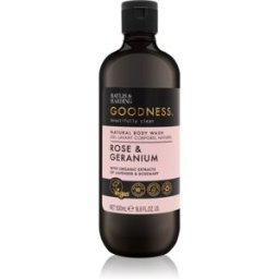 Baylis & Harding Goodness Rose & Geranium Gel douche arôme fleurs 500 ml
