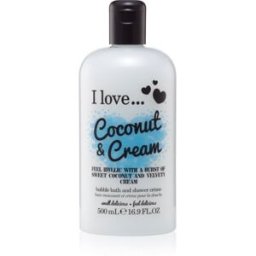 I Love Coconut & Cream gel-huile bain et douche 500 ml