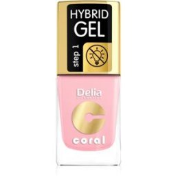 Delia Cosmetics Coral Nail Enamel Hybrid Gel vernis à ongles gel teinte 04 11 ml