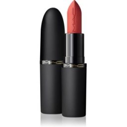 MAC Cosmetics Powder Kiss Hazy Matte rouge à lèvres mat teinte Brickthrough 3.5 g