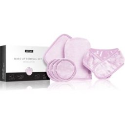 Notino Spa Collection Make-up removal set kit de démaquillage en microfibre Lilac