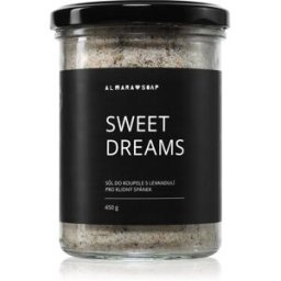 Almara Soap Bath Salt sel de bain relaxant avec parfums Sweet Dreams 450 g