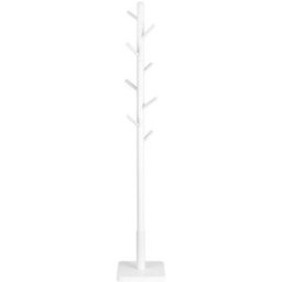 VASAGLE Porte-manteau sur pied, Blanc Nuage