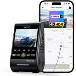 Viofo Caméra De Tableau De Bord A229 Pro 1ch-g Gps Black One Size unisex