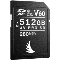 Angelbird Carte Mémoire Av Pro Sd Mk2 V60 512gb Black One Size unisex