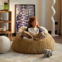 Wigiwama Pouf Yeti Honey