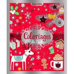 Coloriages de Noël Stéphanie Rousseau Gründ