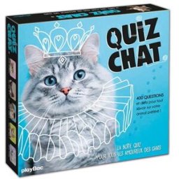 Quiz chat : 350 questions et défis pour tout savoir sur votre animal préféré ! : la boite quiz pour Play Bac