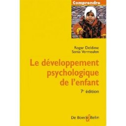 le developpement psychologique de l'enfant vermeulen, sonia belin