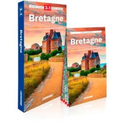 Bretagne : 3 en 1 : guide, atlas, carte laminée Marjolaine Petit Expressmap Polska