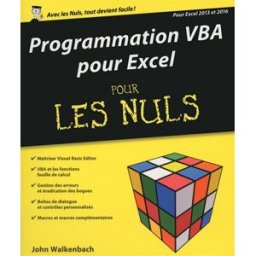Programmation VBA pour Excel 2013 et 2016 pour les nuls John Walkenbach First interactive