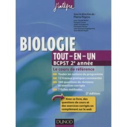 Biologie tout-en-un 2e année BCPST : le cours de référence peycru, pierre Dunod