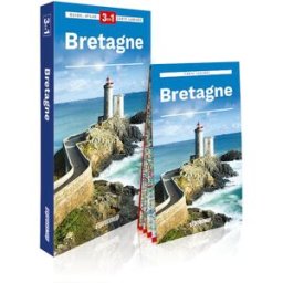 Bretagne : 3 en 1 : guide, atlas, carte laminée Marjolaine Petit Expressmap Polska