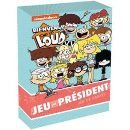 Bienvenue chez les Loud : jeu du Président : jeu de cartes Nickelodeon Hachette Jeunesse